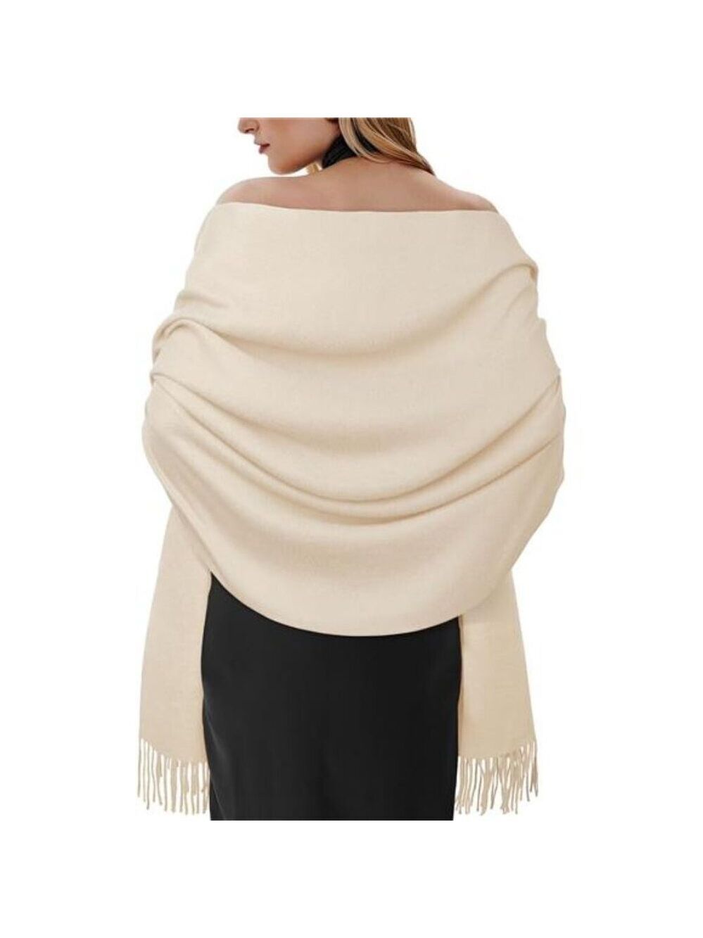 womens pashmina shawl wrap winter scarf soft warm long evening wedding party sto